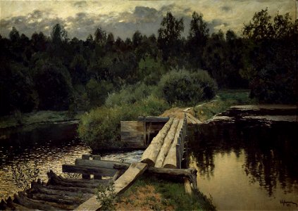 Левитан У омута