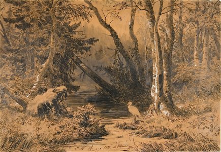 Лесная глушь (Шишкин, 1870)