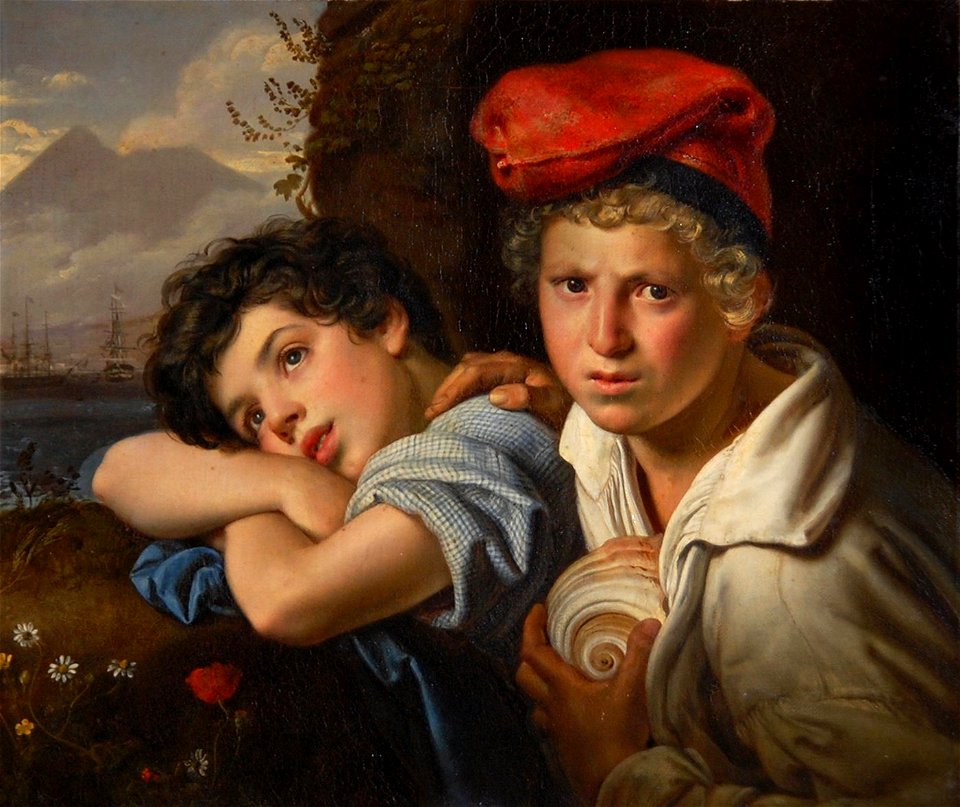 Кипренский О. А. (1829) Неаполитанские мальчики-рыбаки