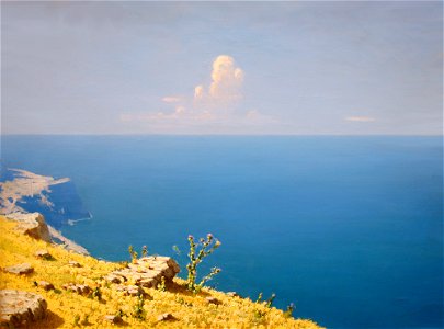 Куинджи - Море. Крым.. Free illustration for personal and commercial use.