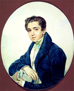 К. Брюллов. Портрет Г. Гагарина