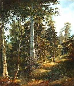 Лесная чаща (Шишкин)