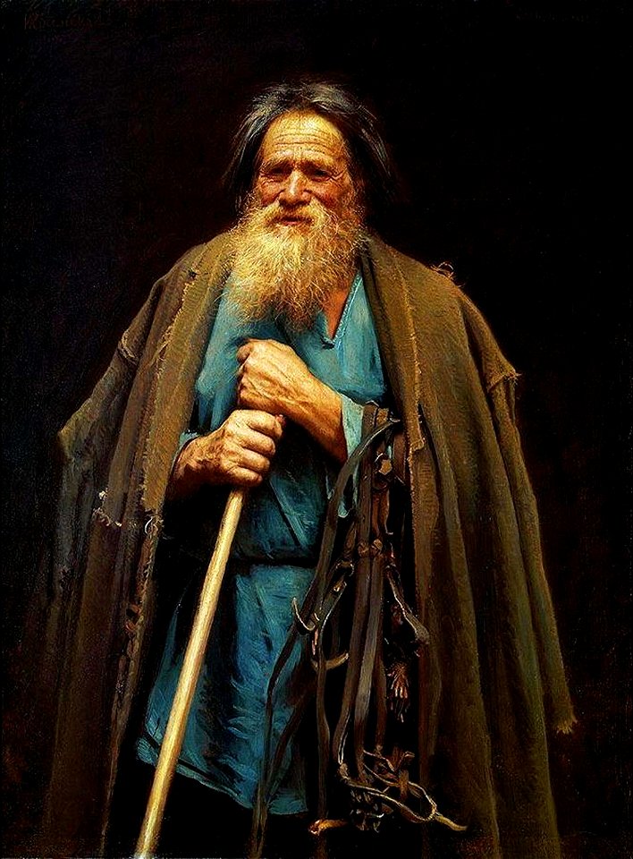 Крестьянин с уздечкой. Мина Моисеев (Крамской)