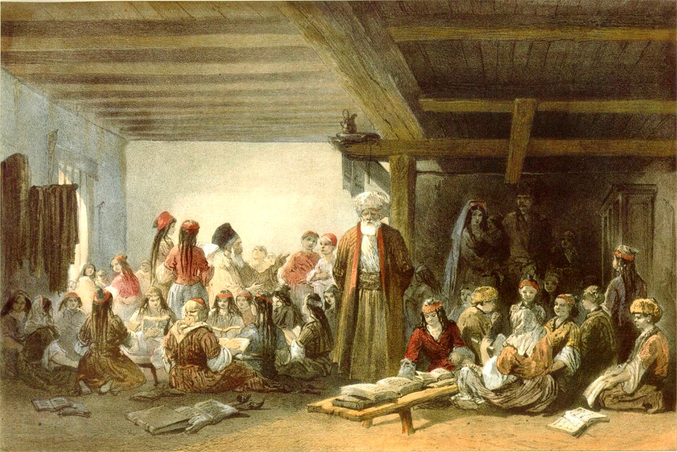 Карло Боссоли. Татарская школа для детей (cropped)