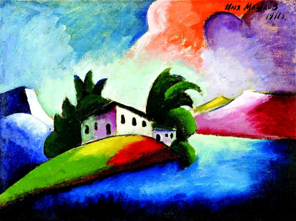 Машков И. И., Пейзаж. 1911г