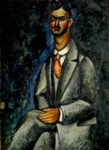 Машков И. И., Портрет поэта. 1910г