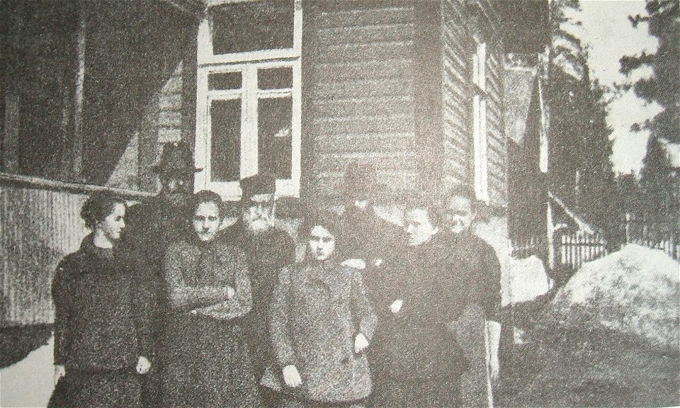 Лесгафт в Териоках среди друзей