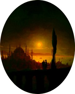 Лунная ночь у взморья Айвазовский