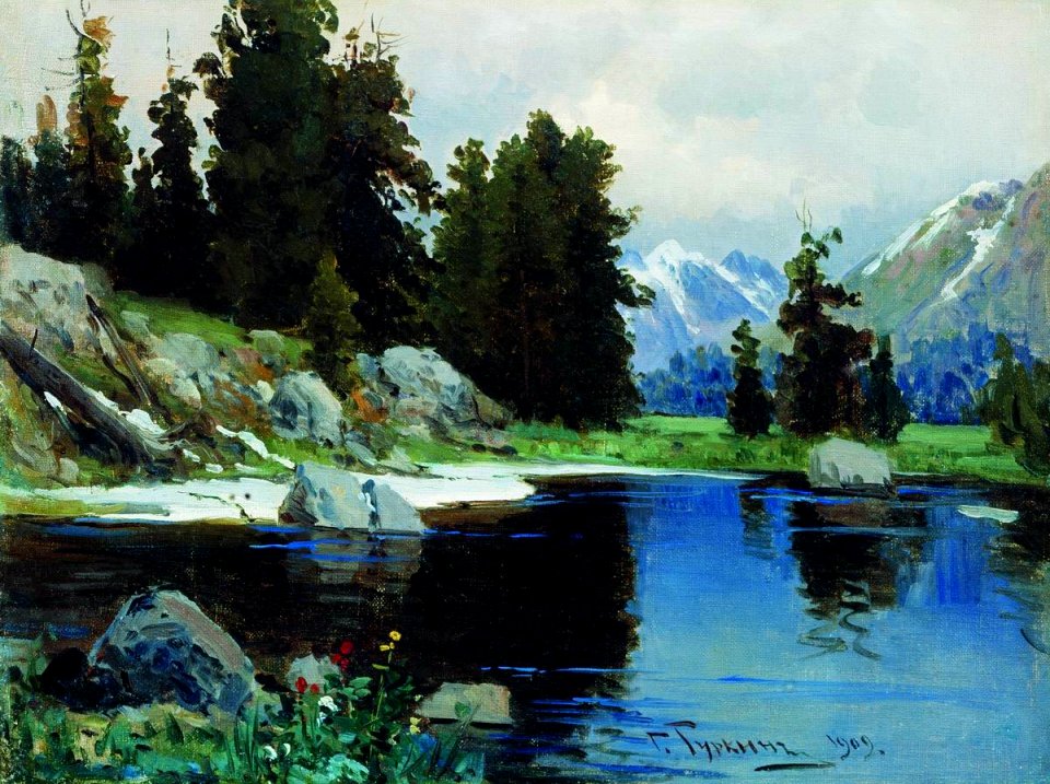 Озеро в Лаже (1909)