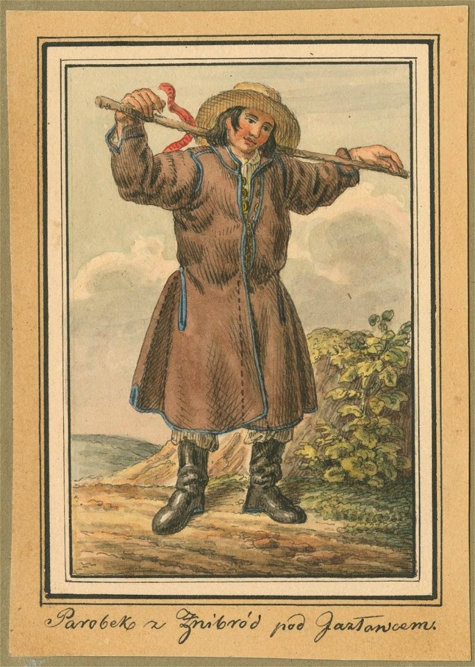 Парубок з с. Жнибороди під м. Язлівцем 1836