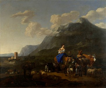 Пейзаж со стадом (Берхем)