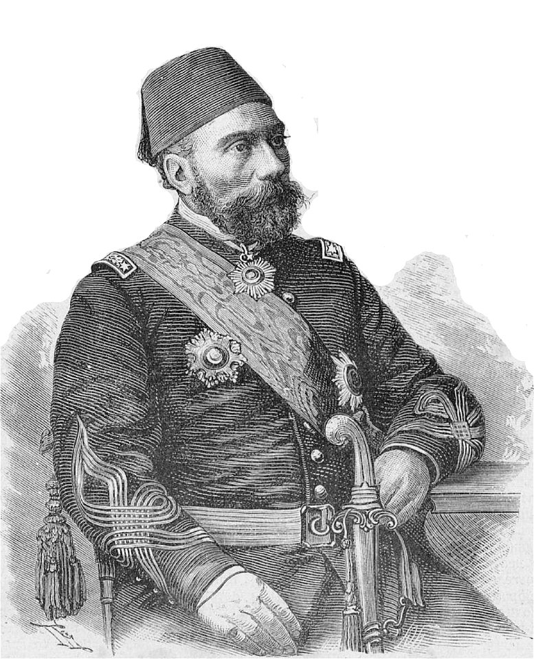 Осман-паша в плену, 1877