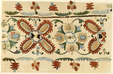 Мотиви українського орнаменту. 1902. №20. Вишивка кольоровими нитками