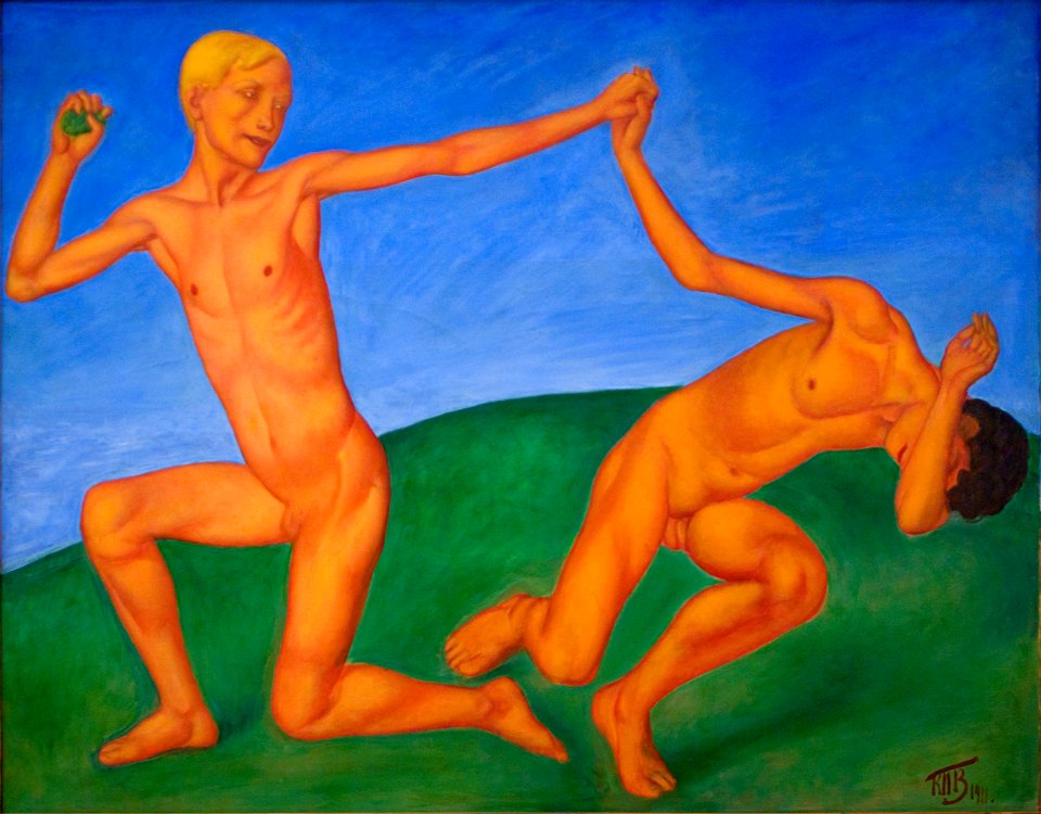 Петров-Водкин - Мальчики (1911)