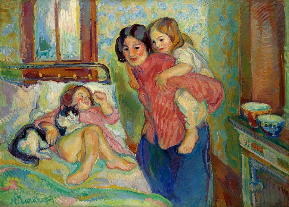 Николай А. Тархов - Мама комнате, Утро