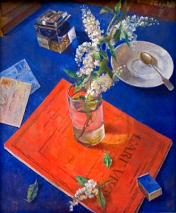 Петров-Водкин - Черёмуха в стакане (1932)