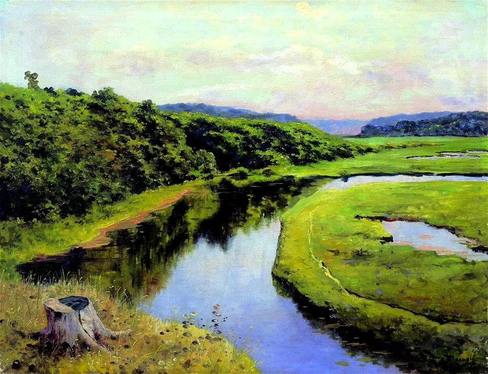 Поленов Река Клязьма. Жуковка