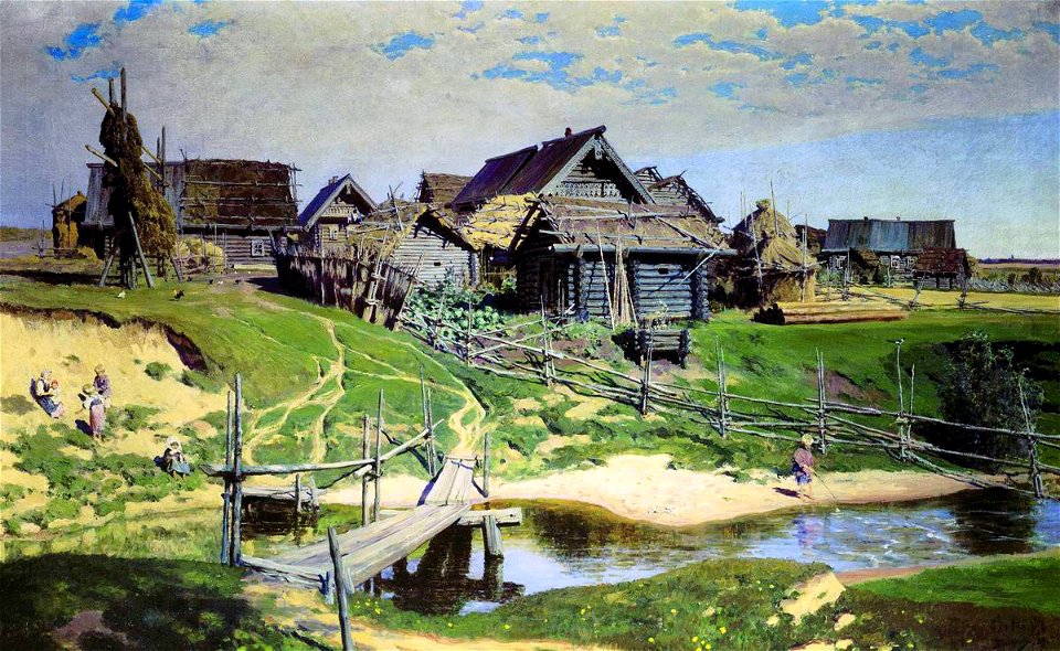Поленов Русская деревня