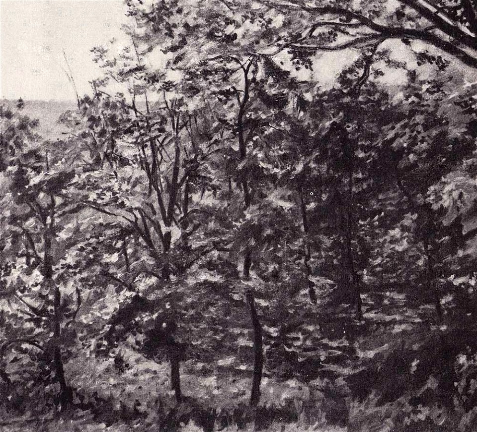 Ржезников Летний пейзаж 1938