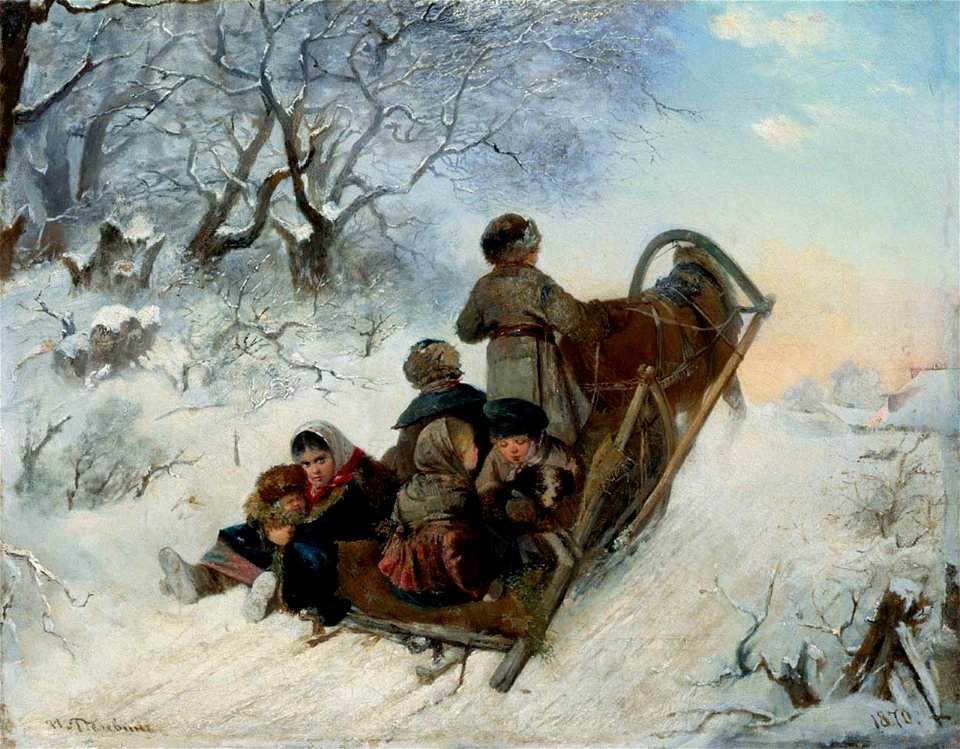 Пелевин И.А. Дети в санях