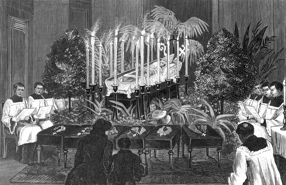 Похороны Антония Фиалковского, 1883
