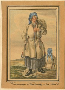 Селянка з-під Конюшок 1836,