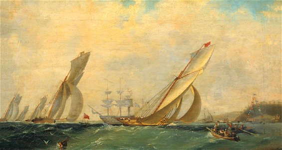 Фрегат на море айвазовского