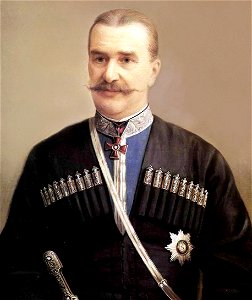 Тюрин Иван Алексеевич - Портрет отставного генерала Терского казачьего войска В. А. Волоцкого (1897) Эрмитаж