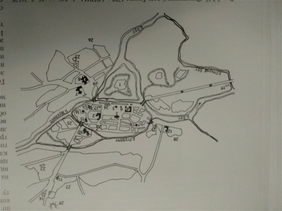 Фиксационный план Бреста 1798 г