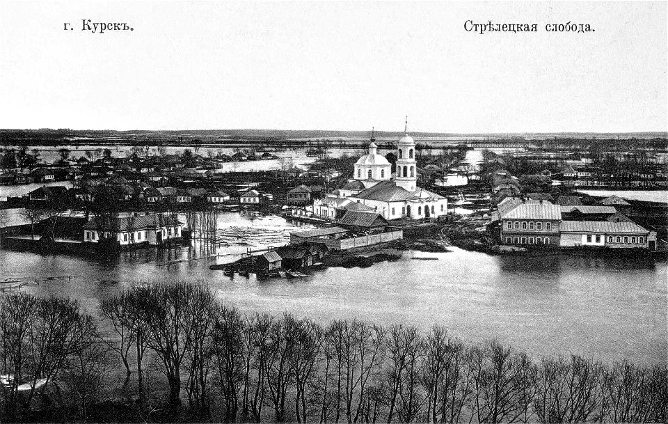 Стрелецкая слобода. Половодье.