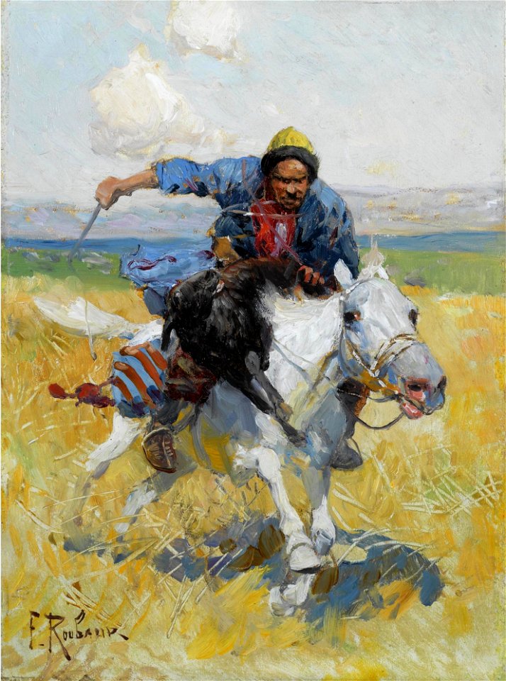 Франц Рубо - Татарский всадник