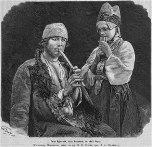 Типы куряков села Высокого 1871