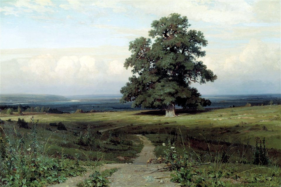 Шишкин И. И. (1883) Среди долины ровныя