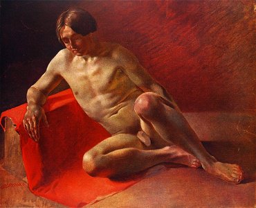 Шевченко Т. Г. Натурщик. 1830—1847