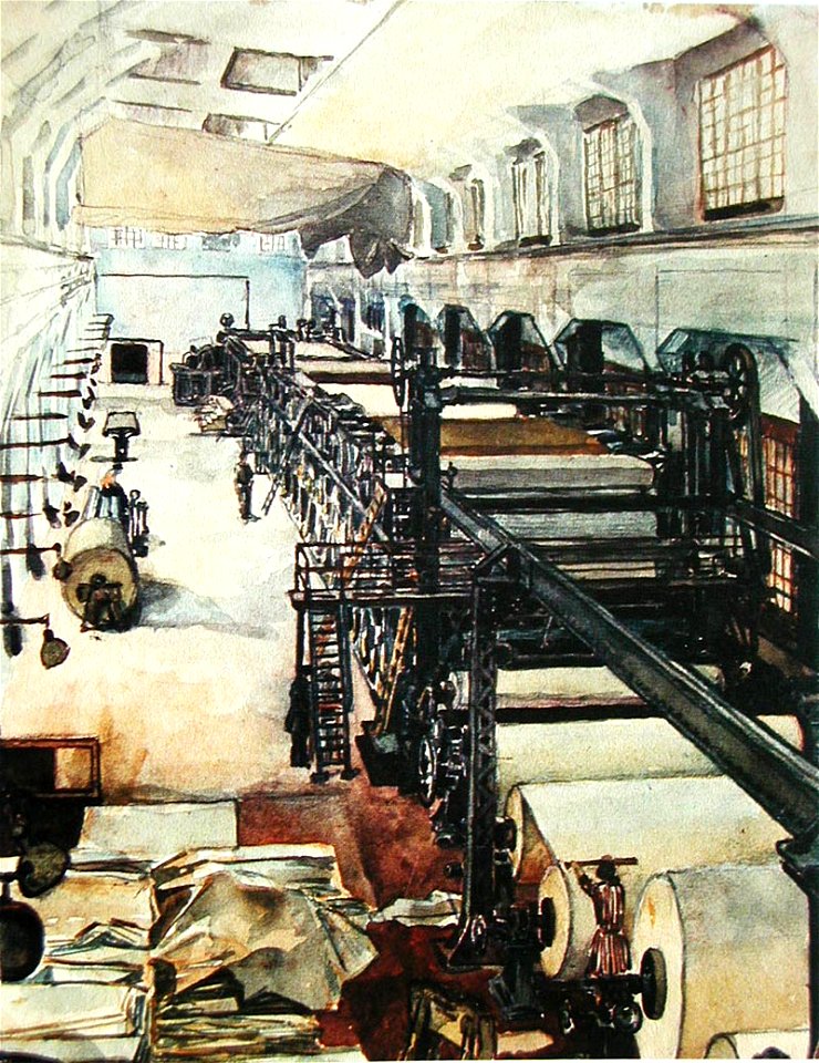 Фогелер Г. Главная машина Кондопожской бумажной фабрики . 1933 -1934 гг
