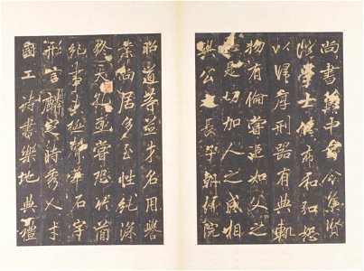 宋拓 唐 雲麾將軍 李思訓碑 10