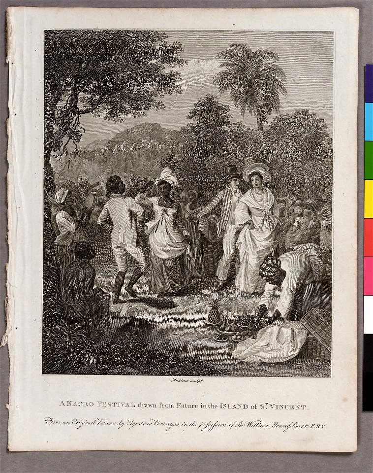 ‘A Negro Festival drawn from Nature in the Island of St Vincent’ RMG E9982