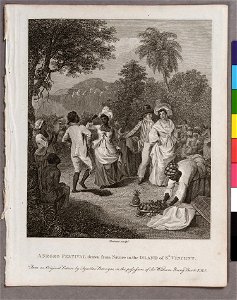 ‘A Negro Festival drawn from Nature in the Island of St Vincent’ RMG E9982