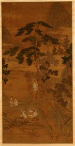 元 周臣 香山九老圖