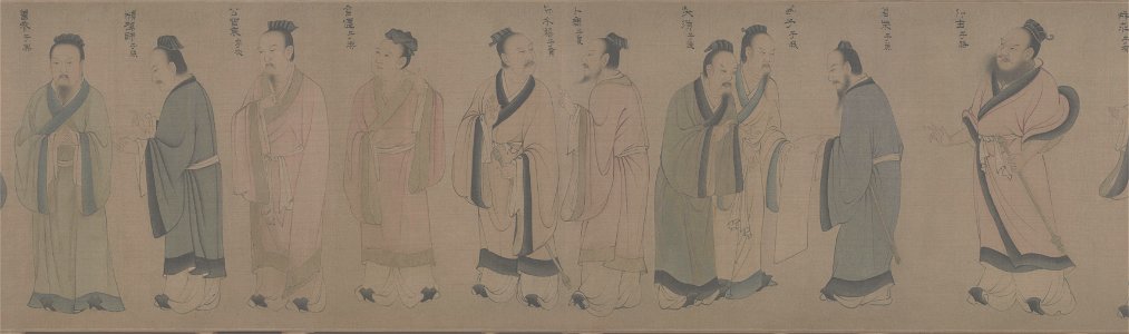 孔子弟子像 2