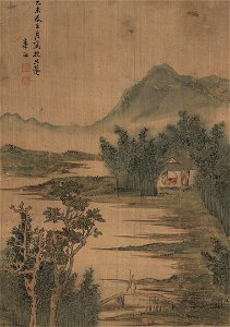 明 藍瑛 山水十開 05
