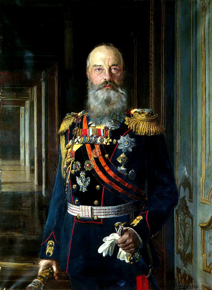 Эрнст Липгарт - Портрет Великого Князя Михаила Николаевича