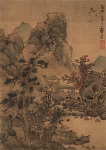 明 藍瑛 山水十開 04