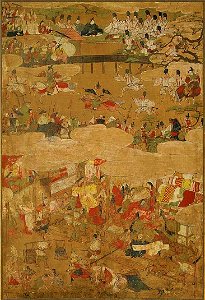 月次風俗図屏風5 - 複製