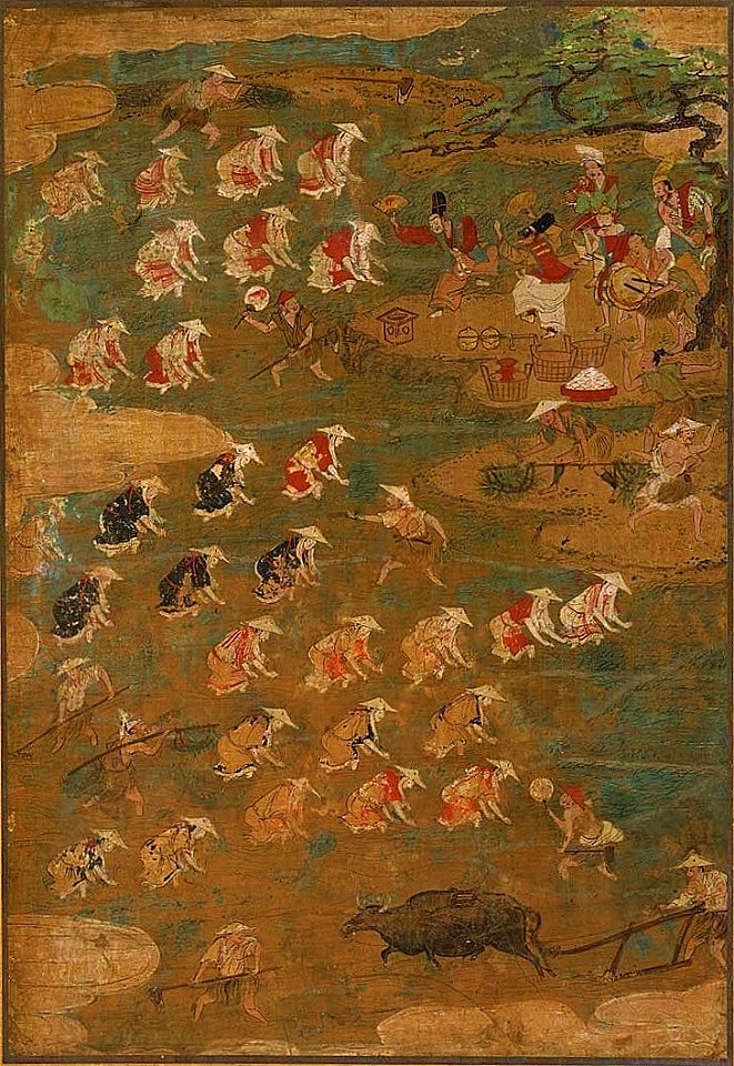 月次風俗図屏風4 - 複製