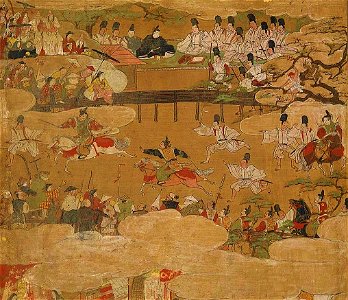 月次風俗図屏風5a - 複製