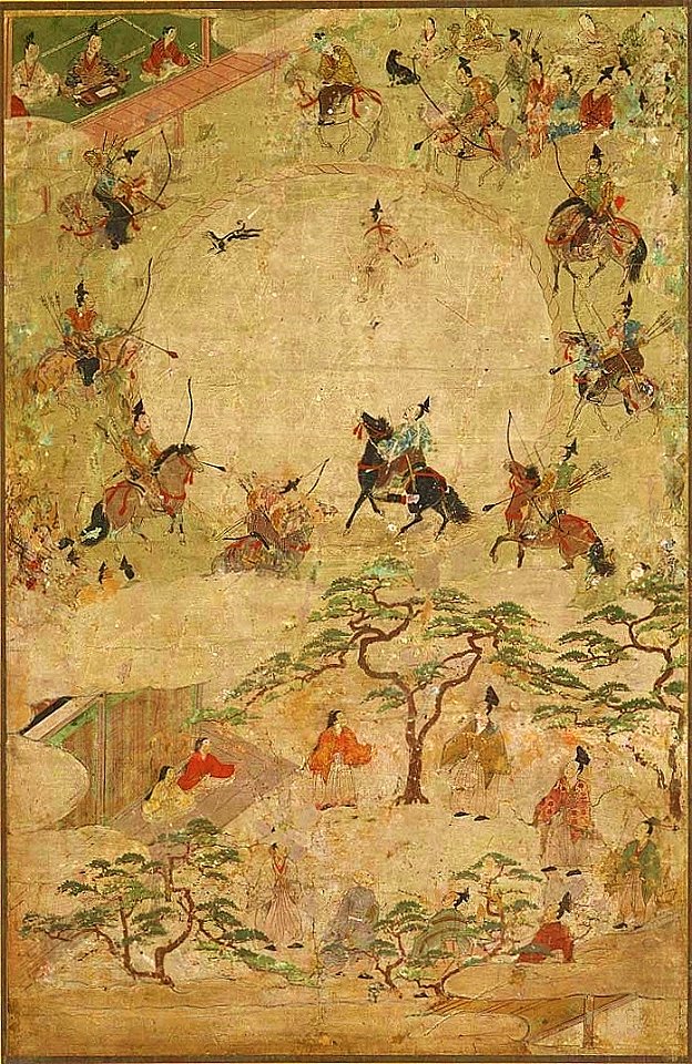 月次風俗図屏風6 - 複製