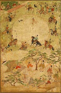 月次風俗図屏風6 - 複製