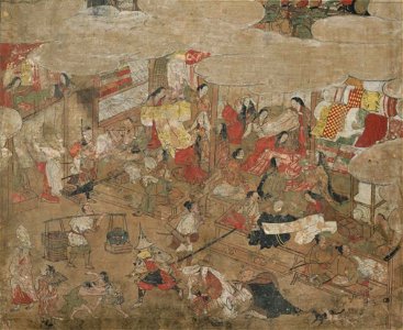 月次風俗図屏風5b
