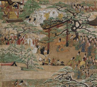 月次風俗図屏風8a